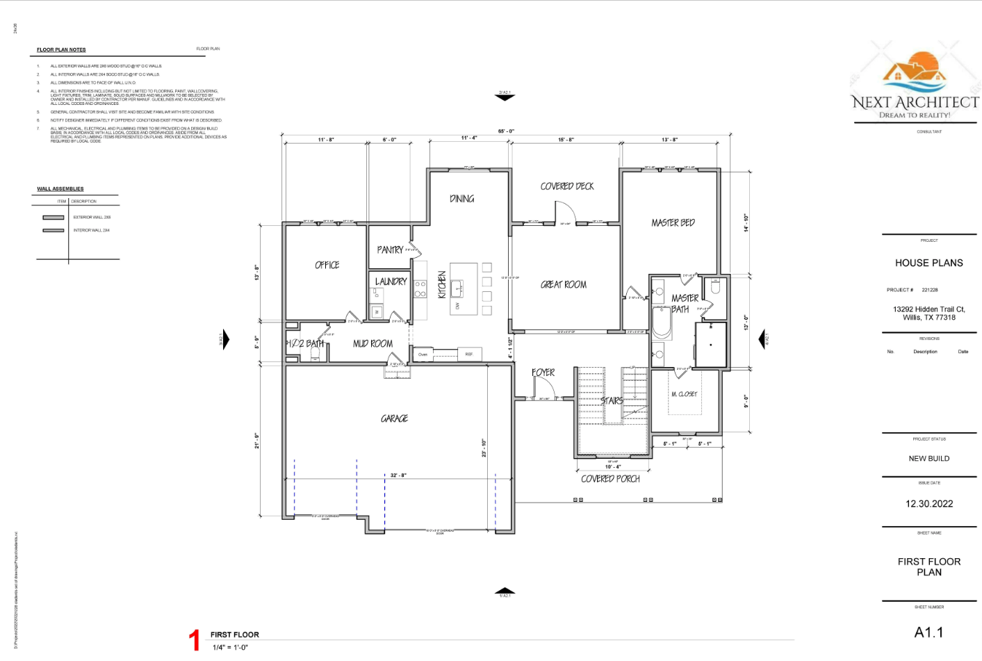 Residential floor plan