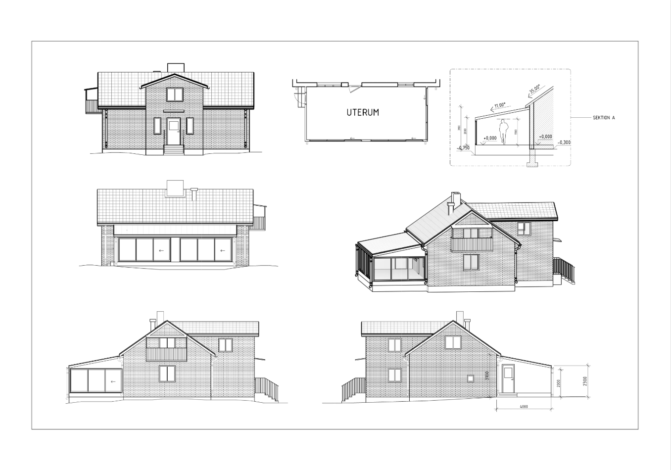 Residential elevation study